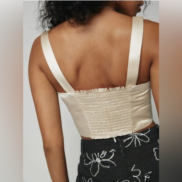 Reformation Sorrento Silk Top Size 12 - Picture 3 of 6